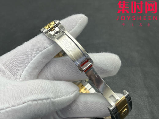 劳力士 VS日志36系列 间金格纹钻面 男士腕表 3235机 五珠带 表径36mm 小手腕福音 商品图7