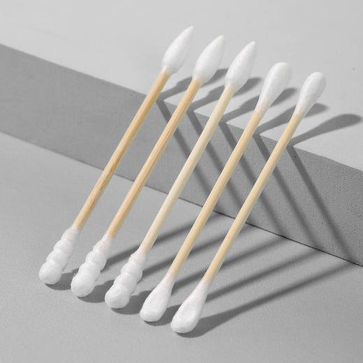 【批发】美丽雅盒装双头棉签带耳勺棉棒 300支/盒 商品图1