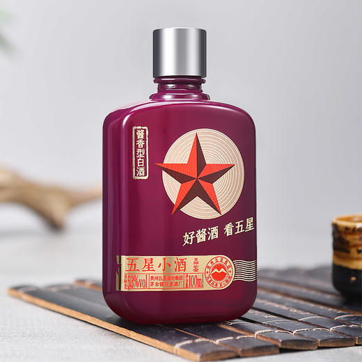【新品】五星酒厂 五星小酒品鉴酒12瓶100ml酱香型白酒 商品图1