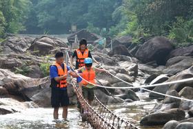 一日营【增城乡野撒欢】陪孩子挑战冒险岛、卡丁车，去大丰门溯溪打水仗