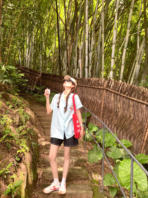 【149元任选2件】最后一波现货！樱桃刺绣衬衫 商品图5