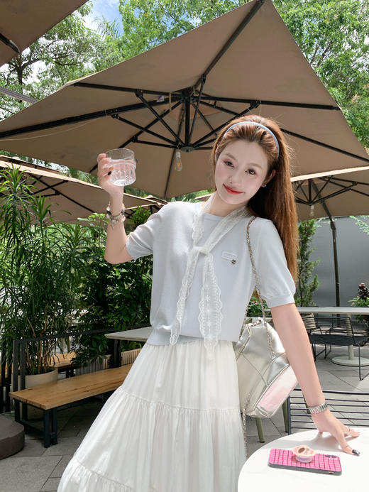 <曾小咸推荐>白色半裙 商品图9