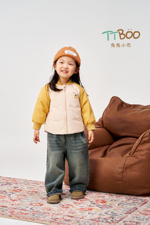 兔兔小布草莓熊印花羽绒内胆 商品图2