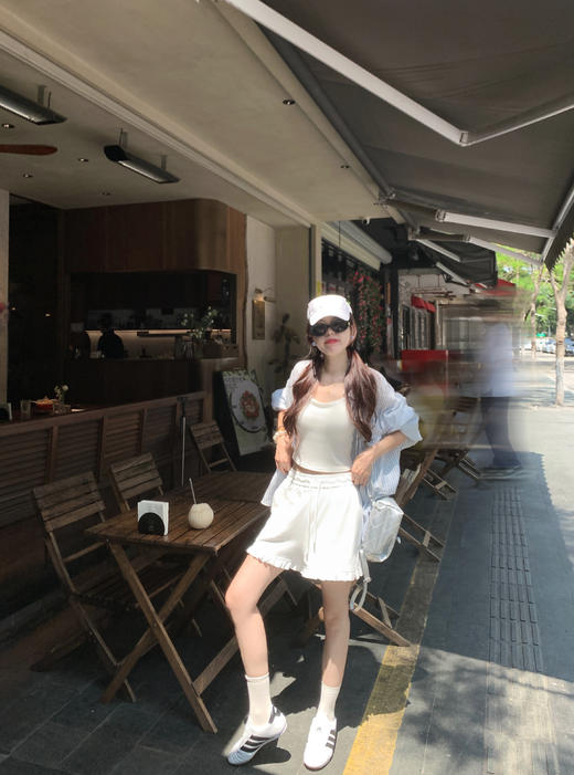 【149元任选2件】 现货！木耳花边休闲短裤 商品图5