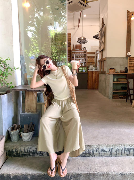 <曾小咸推荐>现货秒杀！卖完不补 ！微信打折价！短袖 日常109.99 立减50 秒杀59.99！休闲裙裤 日常159.99 立减70 秒杀89.99！ 商品图8