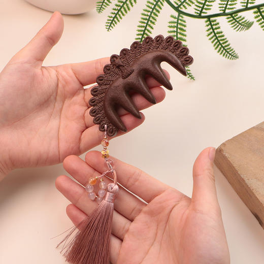 龙脑负氧离子：养发孔雀梳 商品图2