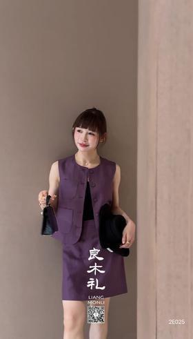 休闲——亚麻套装