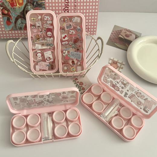 隐形眼镜盒/像鱼as4408四付装 商品图0
