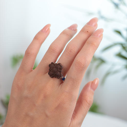 龙脑：海棠花戒指 商品图6