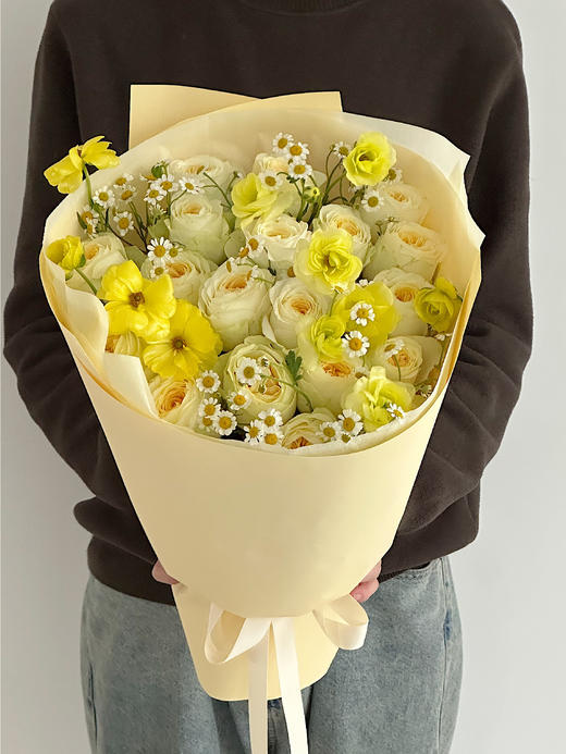 AROMELAI 花艺 鲜花花束 私人定制艺术礼品 商品图4