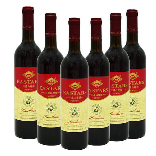 东星山楂酒750ml沈阳农业大学食品学院东星葡萄酒联合研制 商品图2