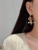 驴家 最新款 梅花镶钻耳钉（XTY） 商品缩略图3