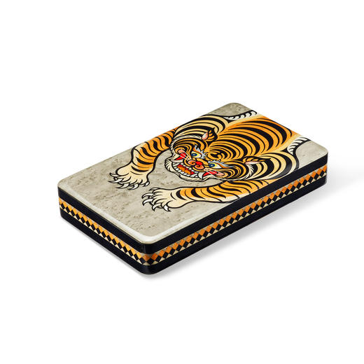 镶嵌“松赞虎”主题雪茄便携保湿盒 商品图9