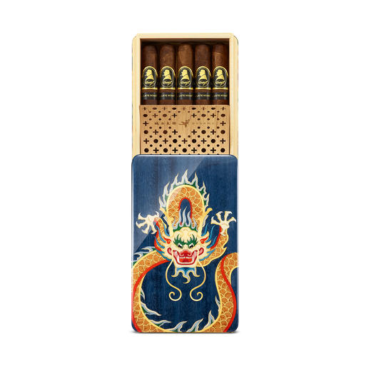 镶嵌“太宗龙”主题雪茄便携保湿盒 商品图8