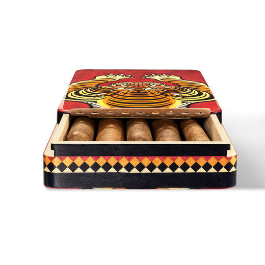 镶嵌“松赞虎”主题雪茄便携保湿盒 商品图13