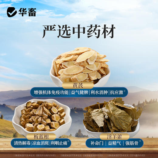 华畜扶正解毒散2斤装 扶正祛邪 清热解毒 增免疫 禽药抗病毒 商品图2