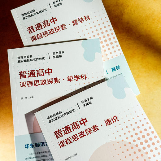 普通高中课程思政探索 通识+单学科+跨学科 课程思政的理论耕耘与实践转化丛书 商品图3