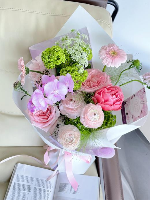 AROMELAI 花艺 鲜花花束 私人定制艺术礼品 商品图8