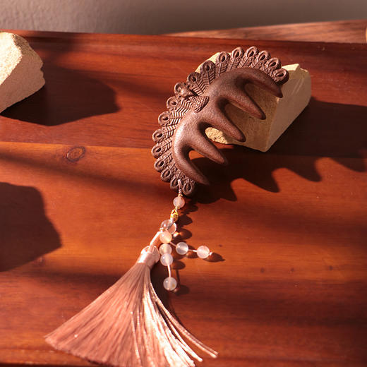 龙脑负氧离子：养发孔雀梳 商品图0