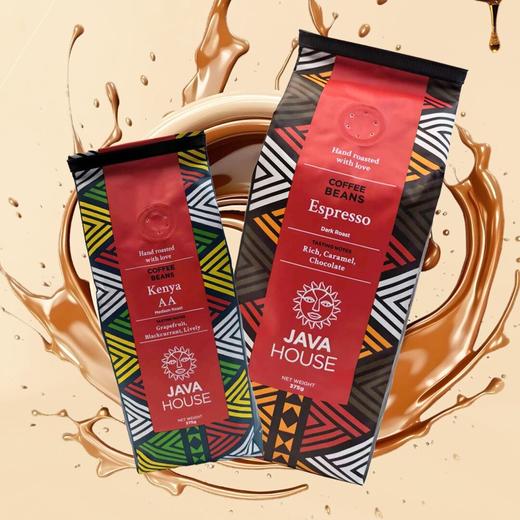 原装JAVA HOUSE 肯尼亚 AA 阿拉比卡咖啡豆中度烘焙 商品图1