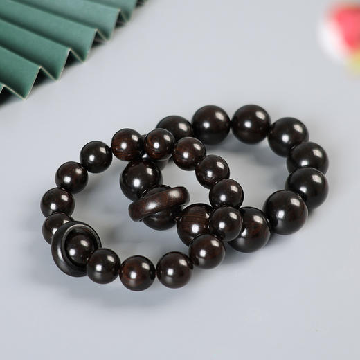 老料紫光檀木【匠心老料，紫光檀之韵】中式复古绕指柔手链✨佛珠念珠文玩必备，品味人生从掌间开始！  商品图0