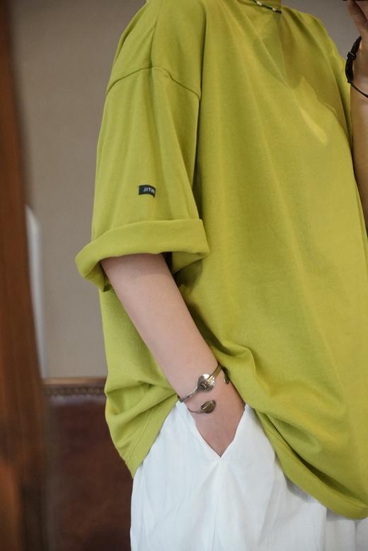 OUTIL经典多色短袖条纹T恤 商品图9