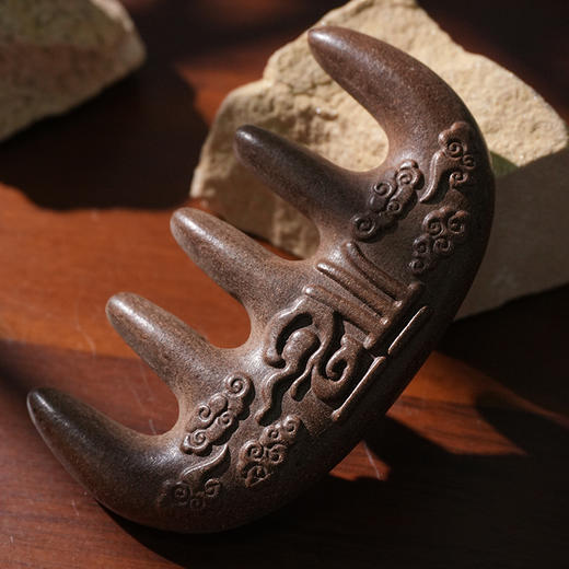 龙脑负氧离子：养发福字梳 商品图0