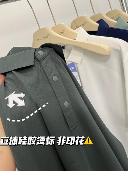 重磅7A抗菌冰离子男士Polo客供精简商务T 商品图13