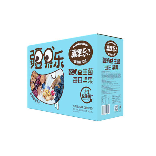 疆果乐益生菌每日坚果750g/盒 商品图4