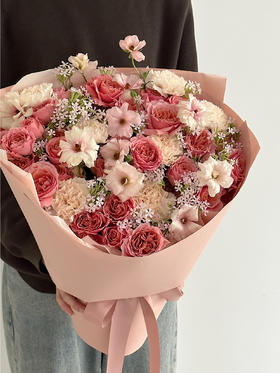 AROMELAI 花艺 鲜花花束 私人定制艺术礼品