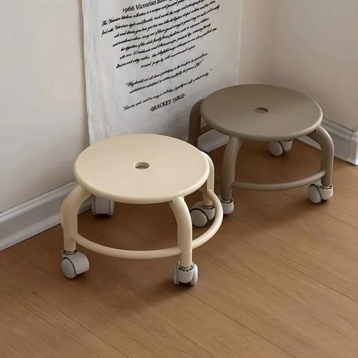 周末团19.9觅贝思·休闲轮滑矮凳家家都需要的神器可堆叠收纳不占地加厚pp材质！稳固承重200斤！顺滑脚轮设计肆无忌惮基地以后意行基地直邮 商品图0