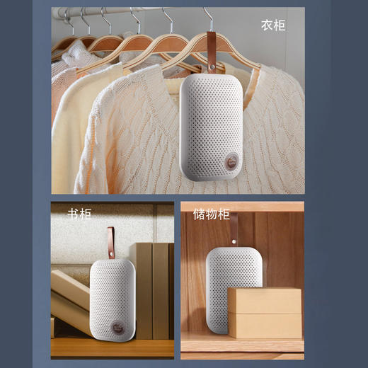 便携式车内卫生间除湿器家用卧室衣柜鞋柜吸湿器梅雨季节除湿器 商品图1