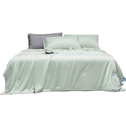 【春夏冰丝触感夏凉被】凉感夏凉被爆款抗菌冰丝夏被单双人宿舍可机洗空调薄被子 商品图4