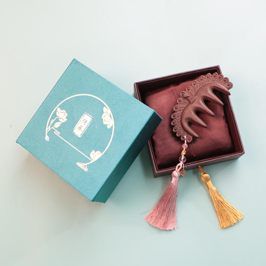 龙脑负氧离子：养发孔雀梳 商品图1