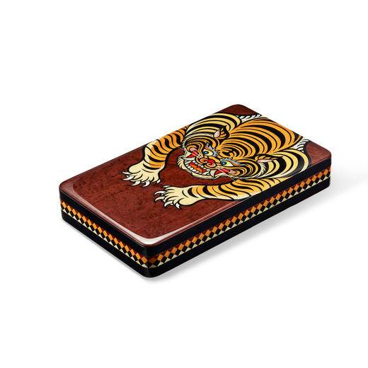 镶嵌“松赞虎”主题雪茄便携保湿盒 商品图12