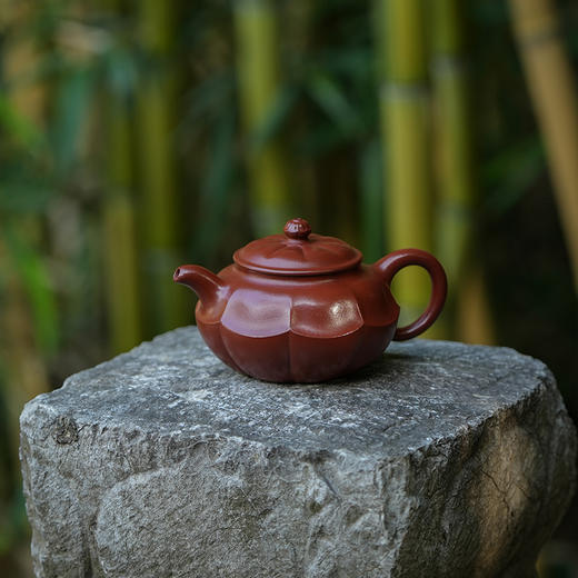 龙德堂陶艺 汤宣武制《华冠》160cc 原矿大红袍  库存请咨询客服 商品图3
