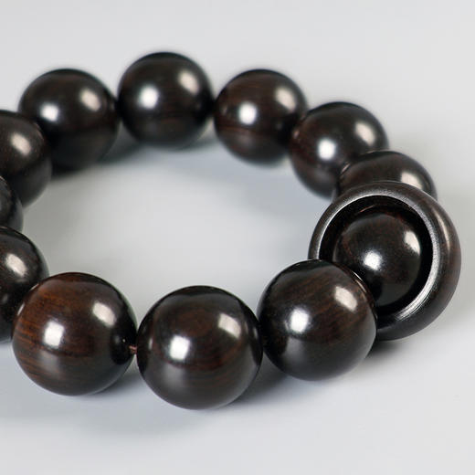 老料紫光檀木【匠心老料，紫光檀之韵】中式复古绕指柔手链✨佛珠念珠文玩必备，品味人生从掌间开始！  商品图4