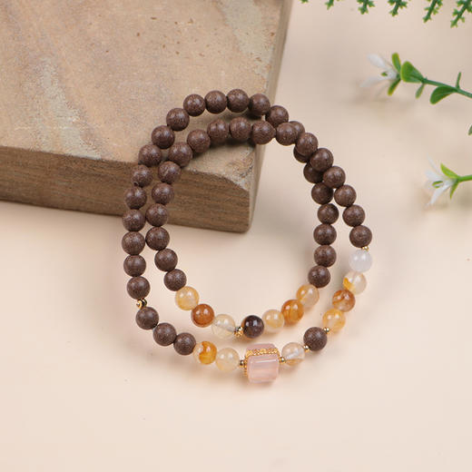 龙脑负氧离子：6mm光珠双圈设计款 商品图2