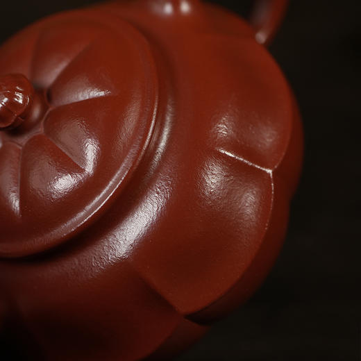 龙德堂陶艺 汤宣武制《华冠》160cc 原矿大红袍  库存请咨询客服 商品图4