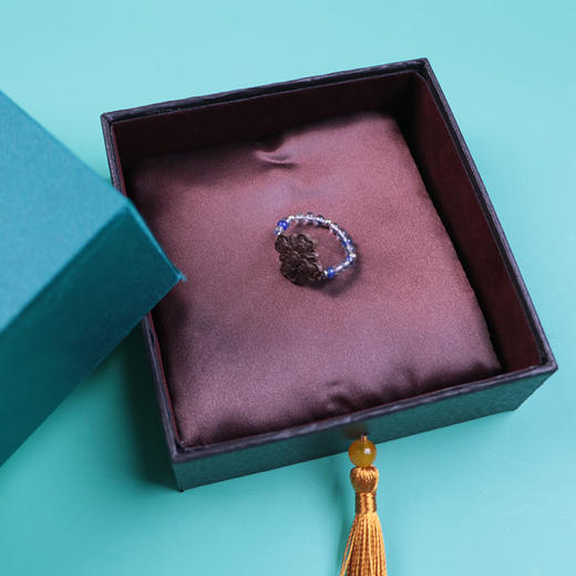 龙脑：海棠花戒指 商品图1