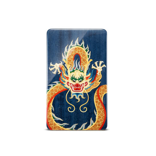 镶嵌“太宗龙”主题雪茄便携保湿盒 商品图0