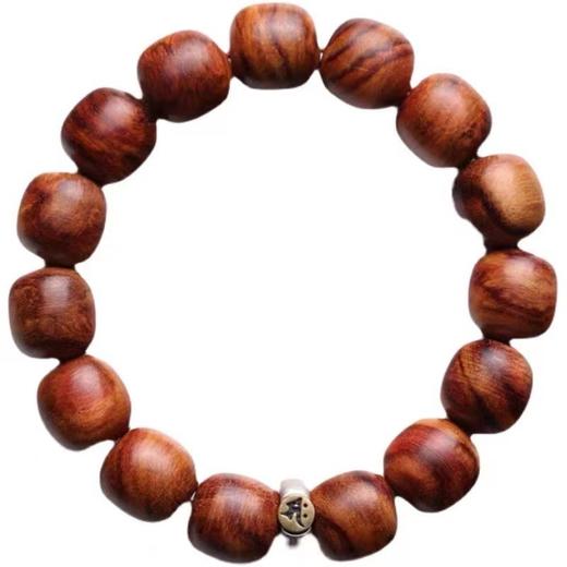 黄花梨手串·十二生肖本命佛 木质佛珠转运手串 商品图4