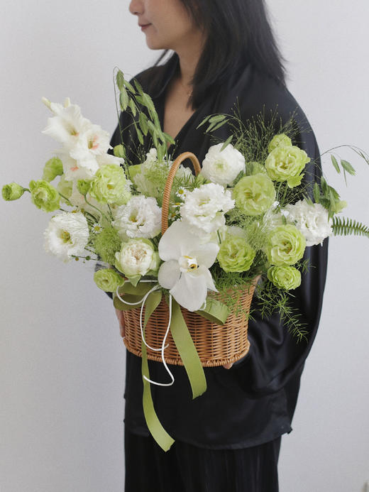 AROMELAI 花艺 鲜花花篮/花盒 私人定制艺术礼品 商品图0