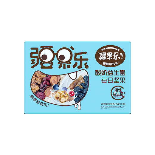 疆果乐益生菌每日坚果750g/盒 商品图2