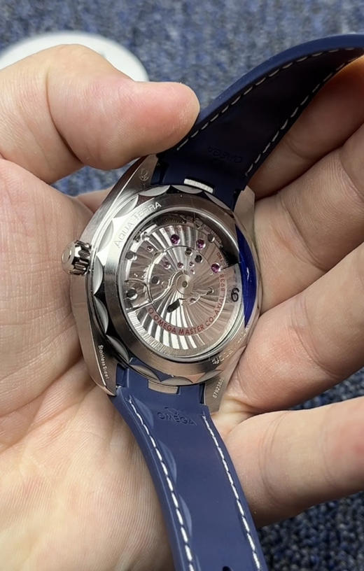 VS欧米茄海马世界时系列 男士腕表 43MM Aqua Terra 世界时腕表 商品图6