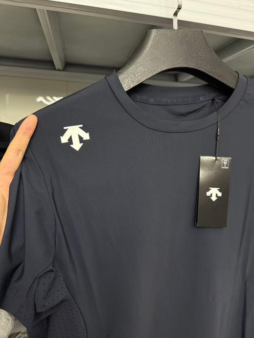 原单正品迪桑特DESCENTE 综训系列速干运动T恤，深藏青 M-3XL 商品图1