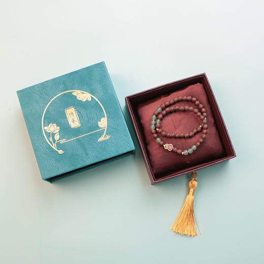 龙脑负氧离子：6mm光珠双圈 商品图1