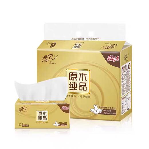 清风原木金装4层100抽BR62MC 6连包 商品图0