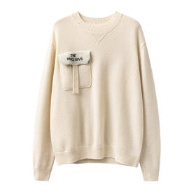 S·Y·C【意式青春】不走寻常路！100纯山羊绒加厚宽松羊绒衫CYR240186