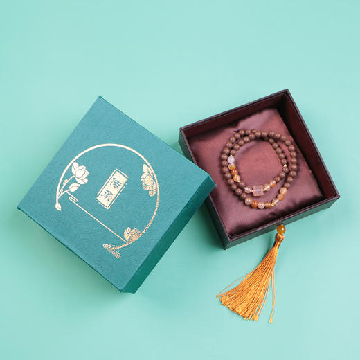 龙脑负氧离子：6mm光珠双圈设计款 商品图1